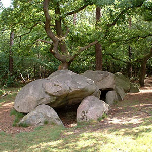 Ein Megalithgrab nahe Ueffeln